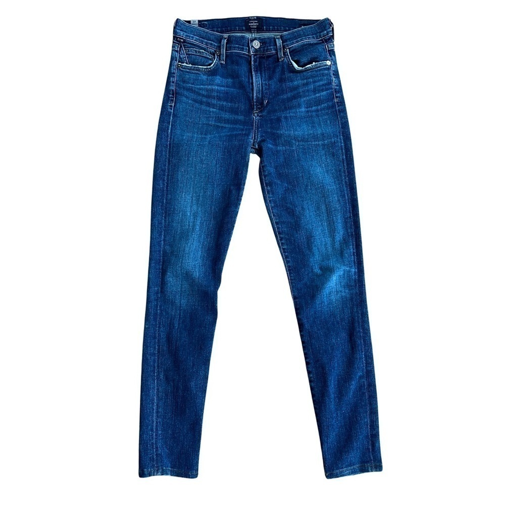 Citizen of Humanity Rocket High Rise Dark Wash Denim Skinny Jeans Size 27